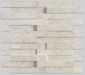Apavisa Evolution Ivory Striato Mosaico Brick