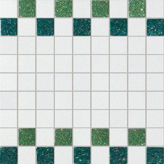 La fabbrica Montenapoleone Mosaico Starlight Verde Bianco Musa