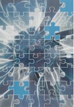 Azulejos alcor Lyon Dec. Puzzle Marino