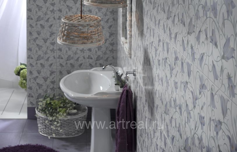 Керамическая плитка Peronda Provence в ванной