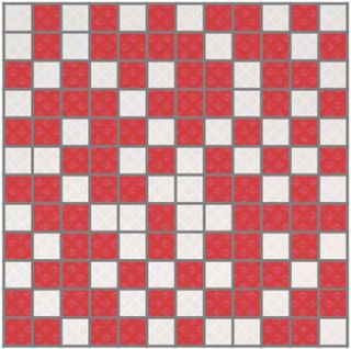 Slava Zaitsev Arcobaleno Mosaico Acrobaleno Shine White-Red