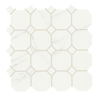 Piemme Marmi Reali Mat Mosaico Ottagono Carrara Mat