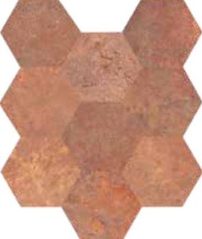 Caesar Alchemy Copper 3D Hexagons