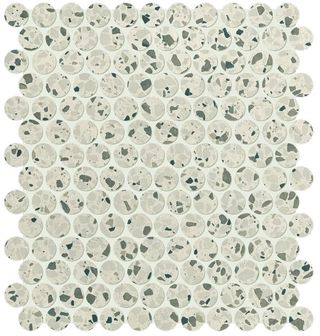 Floor-Gres Glim Salvia Round Mosaico Matt