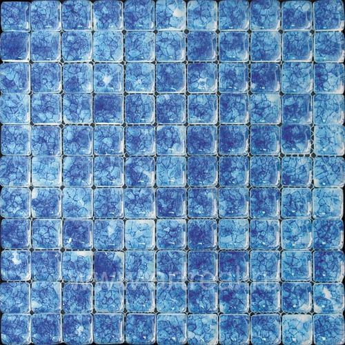 Мозаика Natural Mosaic Drops (Стекло) в интерьере