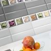 Керамическая плитка Absolut ceramica Cube Kitchen холодных оттенков