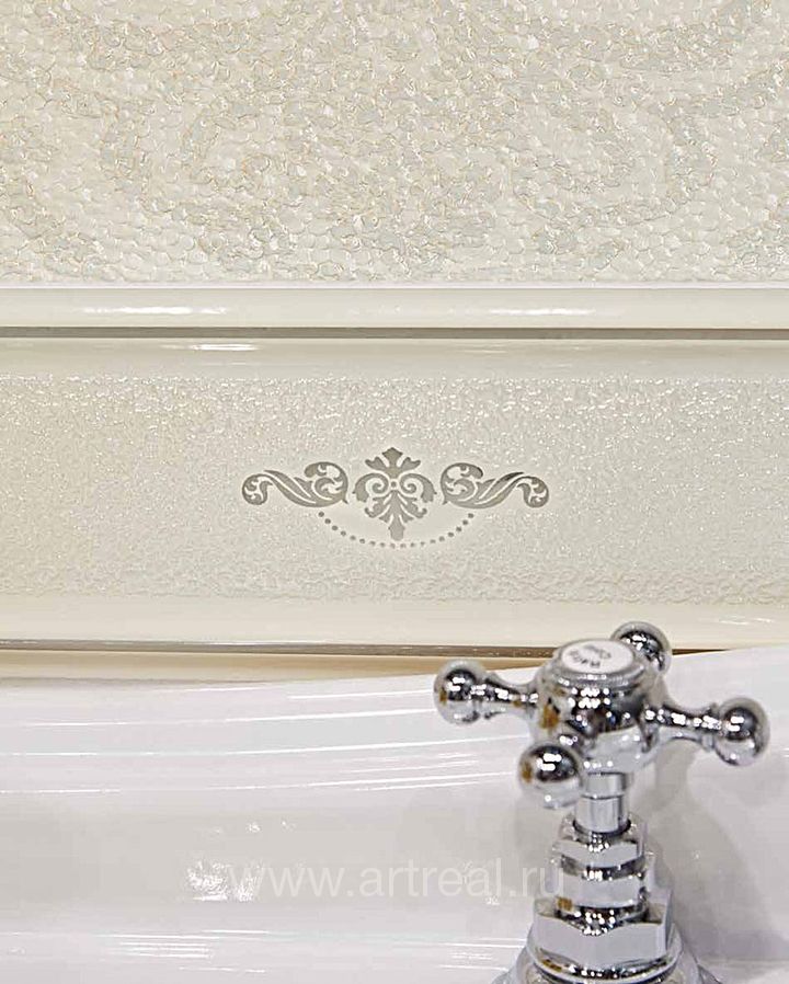 Бордюры и плитка из серии Piemme (Valentino) Prestige в ванной