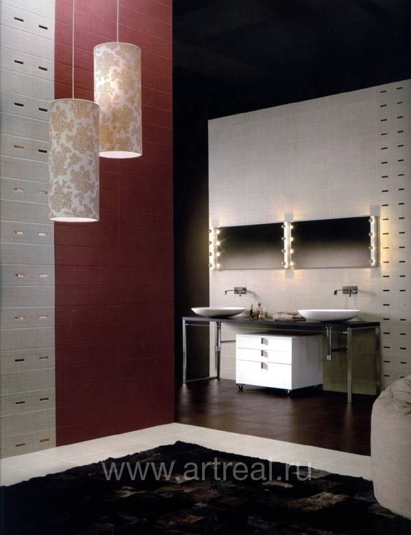 Интерьер коллекции керамической плитки Home фабрики Sant Agostino (Италия)
