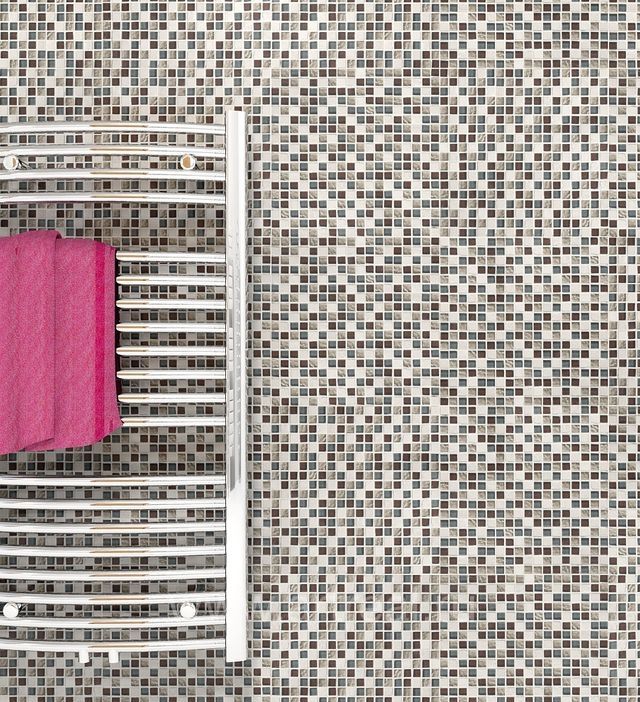 Стена в облицовке мозаикой Colori Viva Marmol