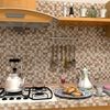 Кухонный фартук в облицовке мозаикой Colori Viva Marmol