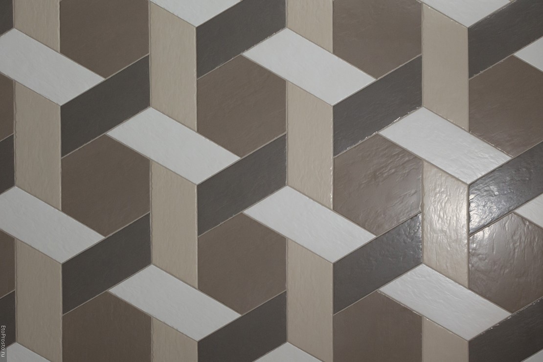 Плитки-параллелограммы от Natucer