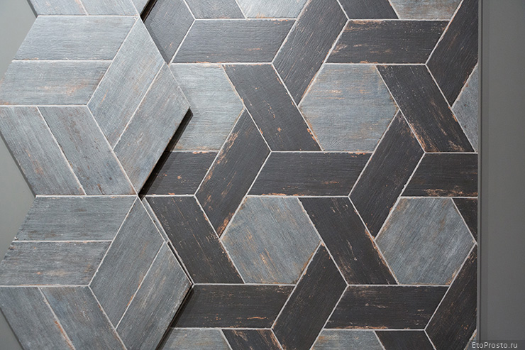 Плитки-параллелограммы от Natucer