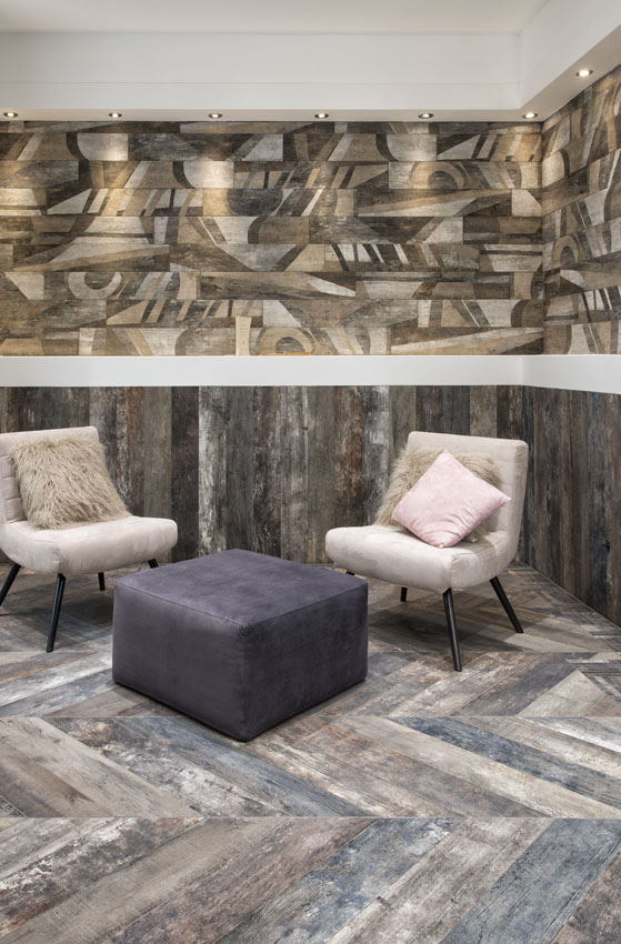 Керамогранит «под дерево» Pastorelli Komi