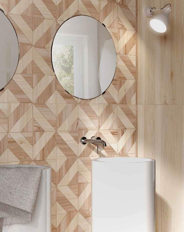 Плитка с рисунком дерева Mirage Koru