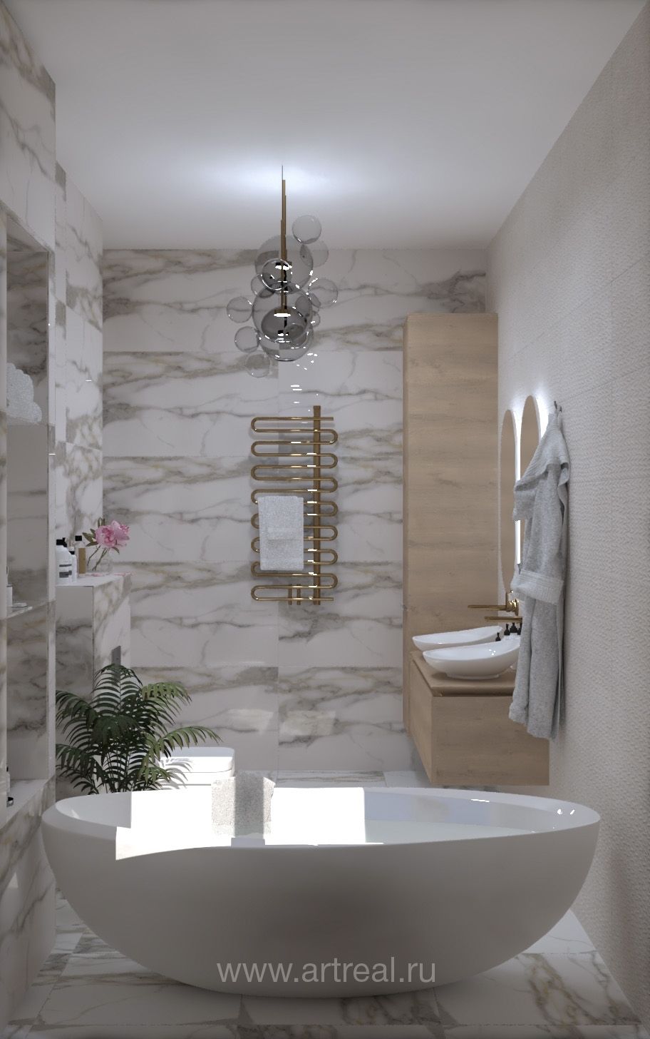 Ванная комната — Проект №1015