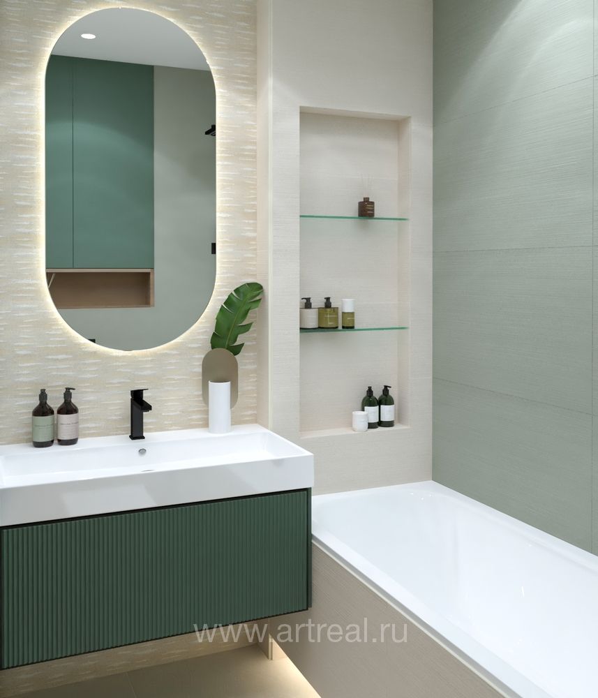 в интерьере