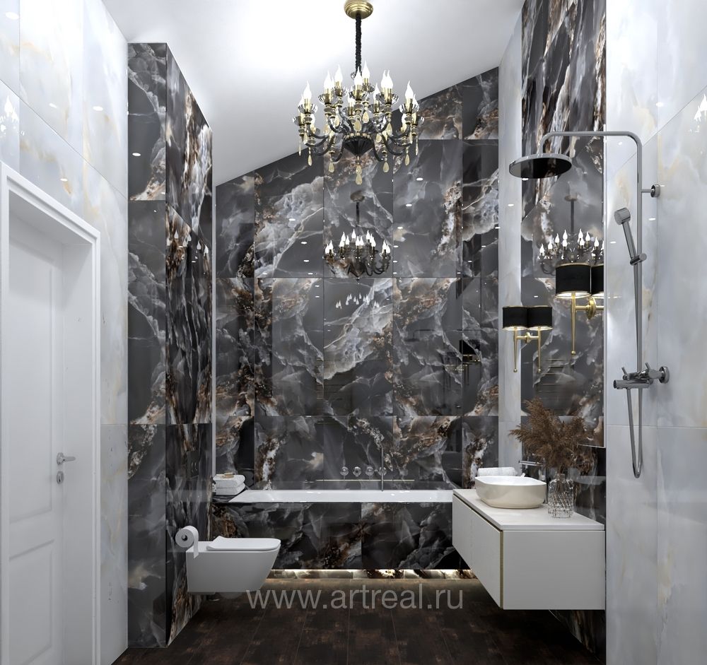 в интерьере