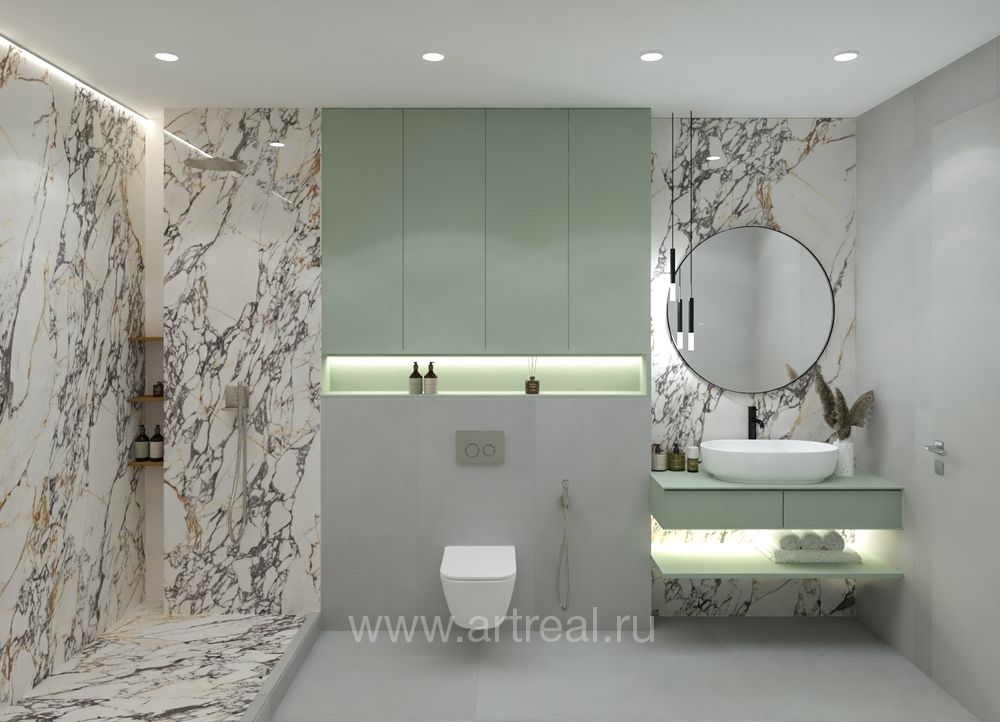 в интерьере