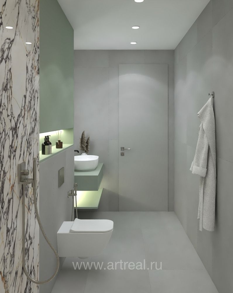 в интерьере