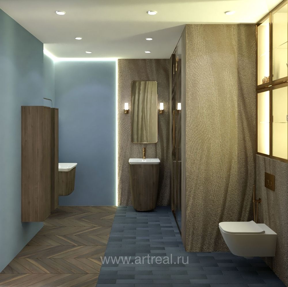 в интерьере