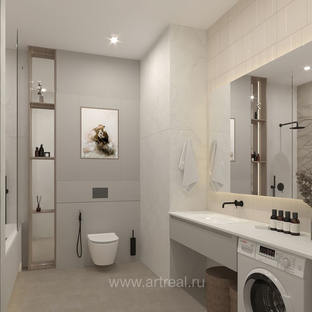 в интерьере