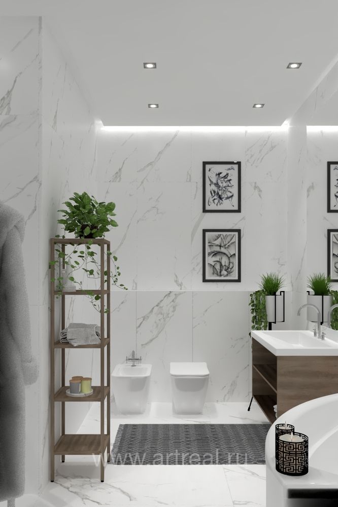 в интерьере