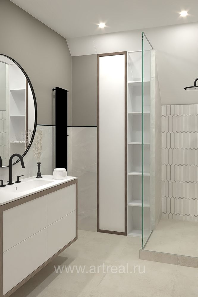 в интерьере