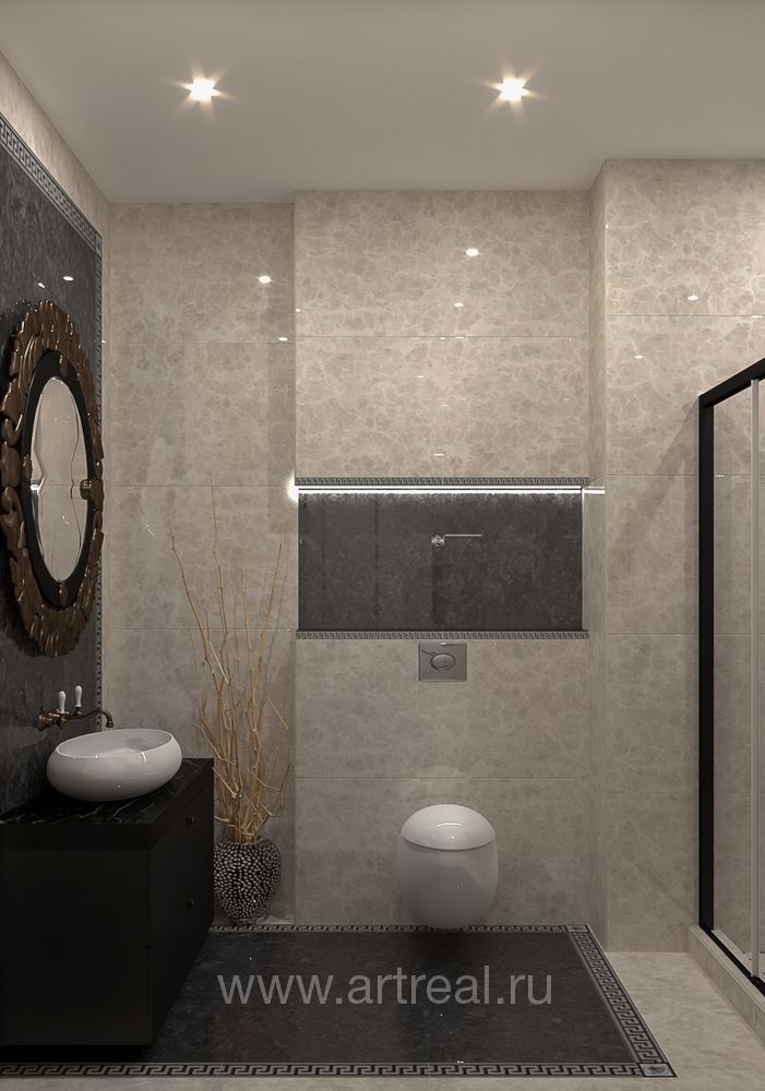 в интерьере