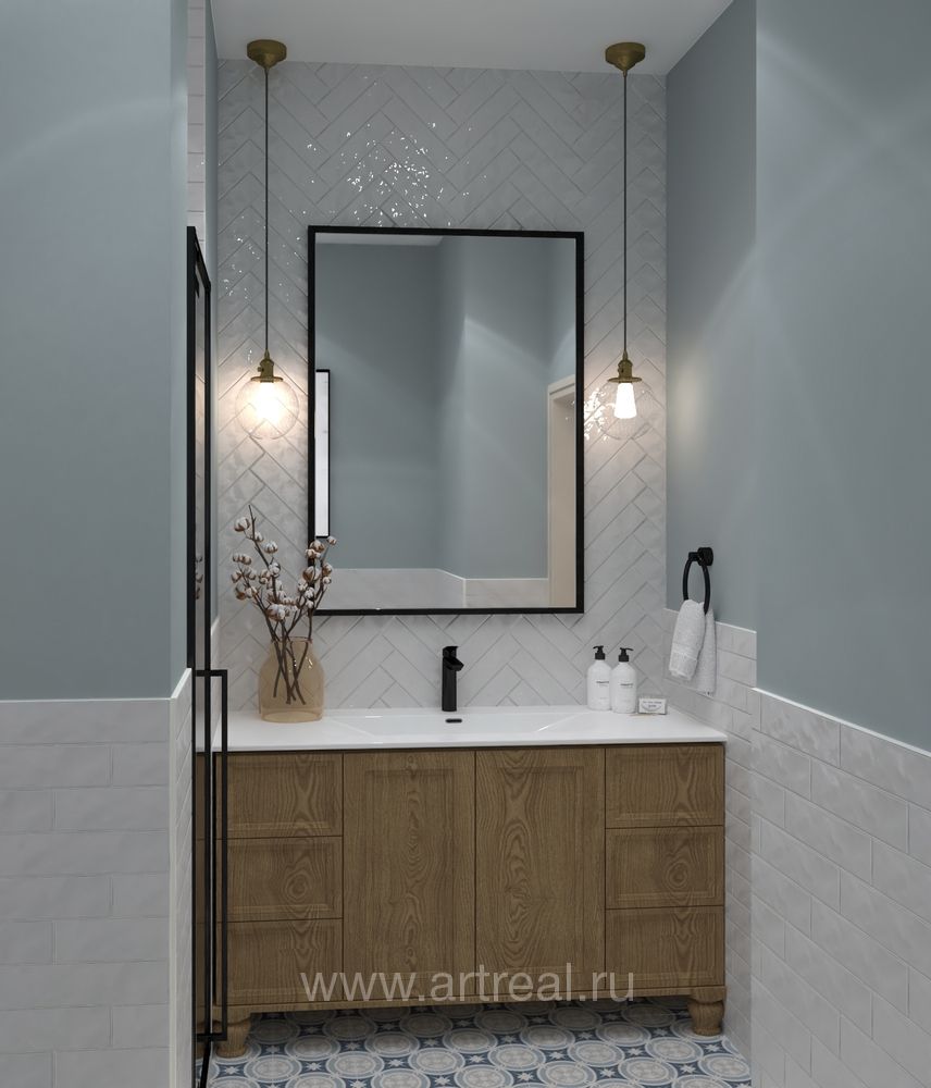 в интерьере