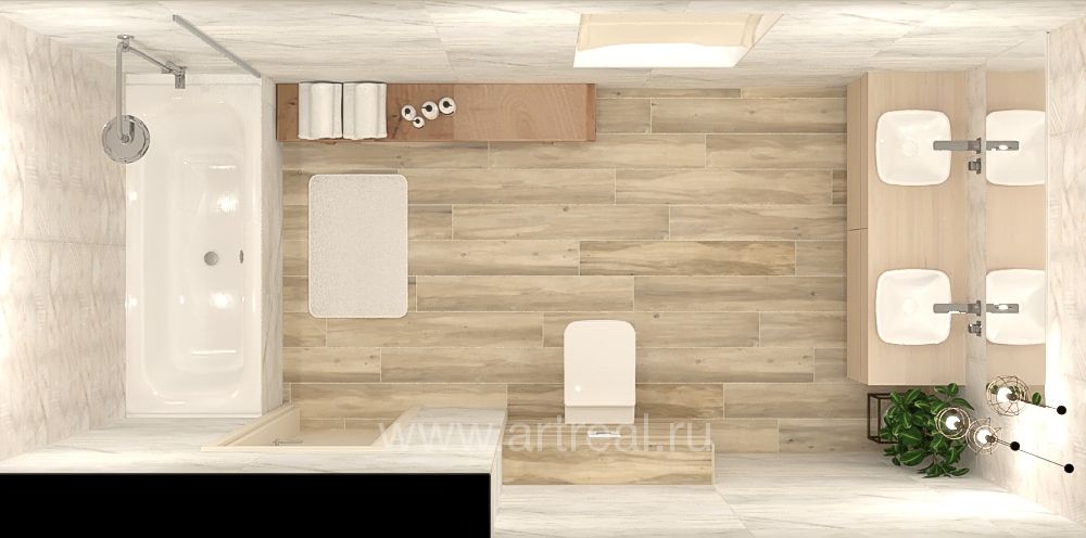 в интерьере