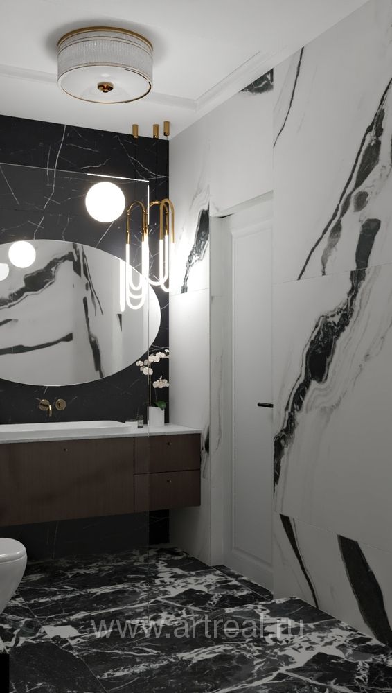 в интерьере