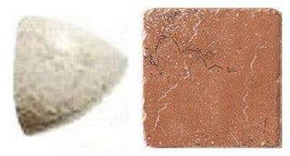 Спец. элемент Rosso Verona 10 Canaletta Ang. Int/Est 3*3