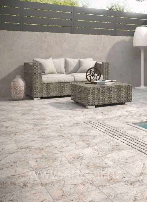 Керамогранит Gres de aragon Rocks в интерьере