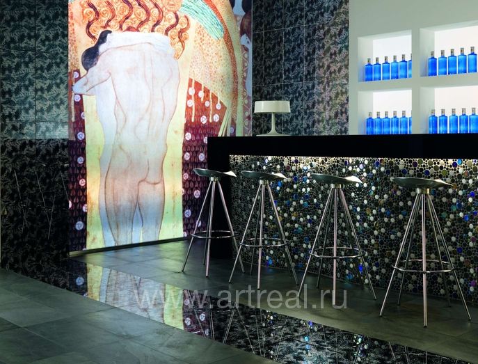 Мозаика Dune Materia в интерьере