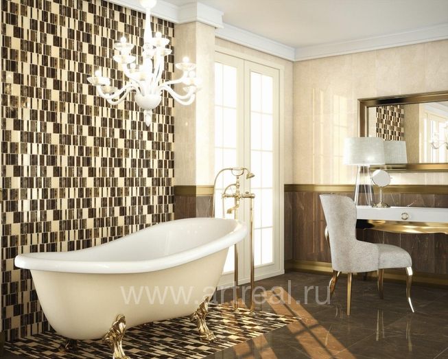 Мозаика Dune Materia в интерьере