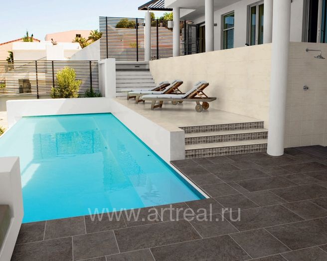 Керамогранит Natucer Pietra de Firenze в интерьере