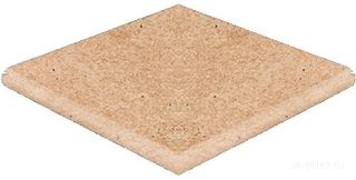 Natucer Pietra de Firenze угловая ступень Nocciola Curvo 33*33
