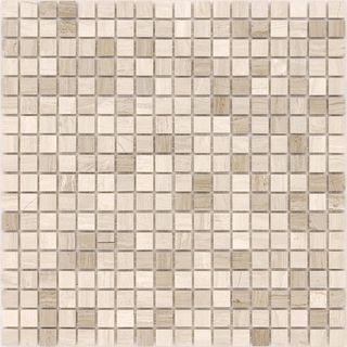 Caramelle Mosaic Pietrine мозаика Travertini Silver 30.5*30.5*7