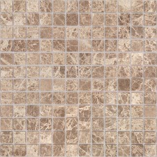 Caramelle Mosaic Pietrine мозаика Emperador Light MAT 23x23x4 29.8*29.8*4