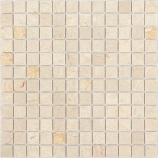 Caramelle Mosaic Pietrine мозаика Botticino MAT 23x23x4 29.8*29.8*4