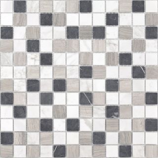 Caramelle Mosaic Pietrine мозаика Pietra Mix 4 MAT 23x23x4 29.8*29.8*4