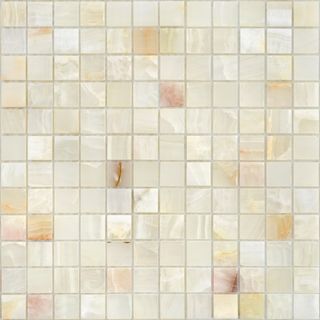 Caramelle Mosaic Pietrine мозаика Onice Jade Bianco POL 23x23x7 29.8*29.8*7