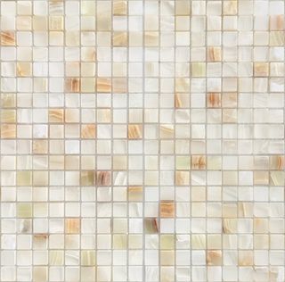 Caramelle Mosaic Pietrine мозаика Onice Jade Bianco POL 15x15x7 30.5*30.5*7