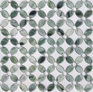 Caramelle Mosaic Pietrine мозаика Pietra Mix 5 Traforato POL 29.6*29.6*7