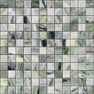 Caramelle Mosaic Pietrine мозаика Onice Verde Oliva POL 23x23x7 29.8*29.8*7