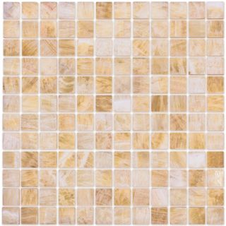 Caramelle Mosaic Pietrine мозаика Onice Beige POL 23x23x8 29.8*29.8*8