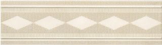 Бордюр Crema Listello Rombi 32.1*8.7