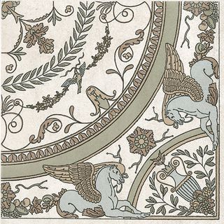 Kerama Marazzi Вилла Боргезе декор Розон 30.2*30.2