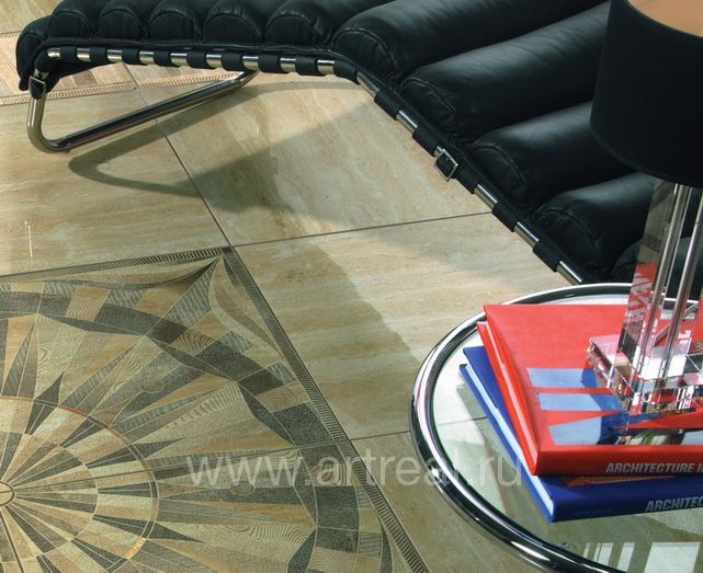 Интерьер коллекции 5010 испанской фабрики Porcelanite