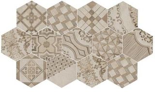 Marazzi Clays керамогранит Decoro 21*18.2